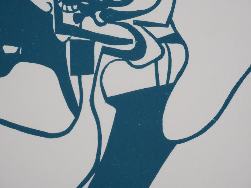 Robert MÜLLER : Le tunnel, Gravure originale