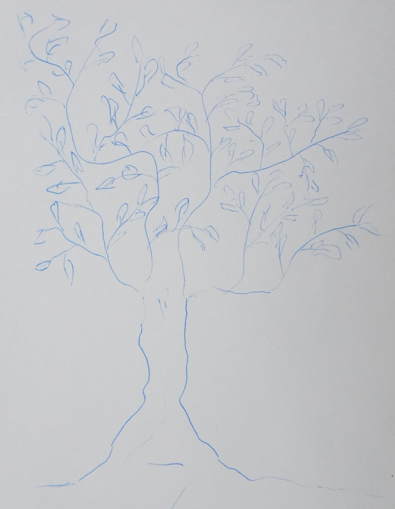 Alain MIMOUN : Les épines bleues, Autographe et dessin original signé