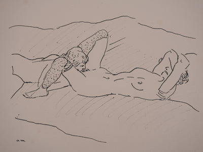 Albert MARQUET : Moment d'extase, Lithographie originale signée