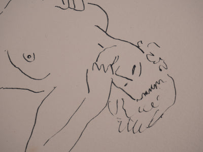 Albert MARQUET : Les amantes, Lithographie originale signée