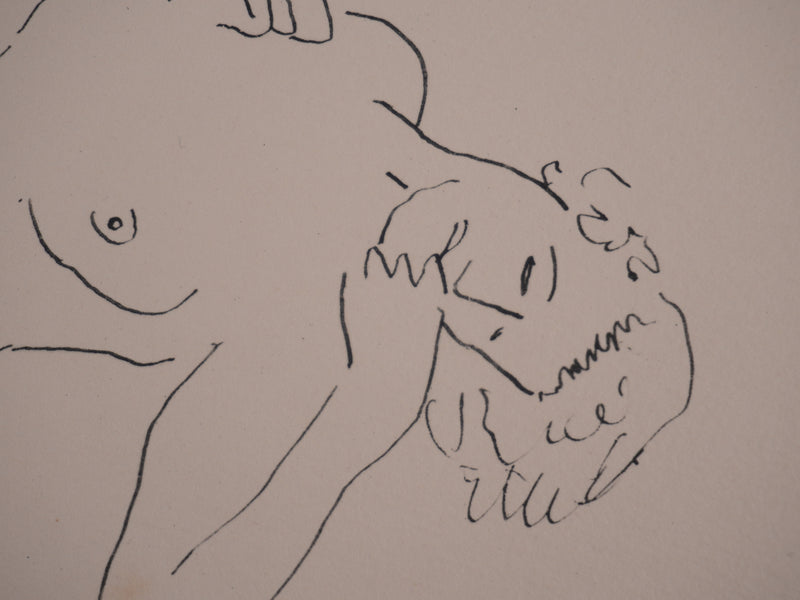 Albert MARQUET : Les amantes, Lithographie originale signée