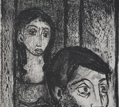 Frédéric LOISEL : Les présents, Lithographie originale signée