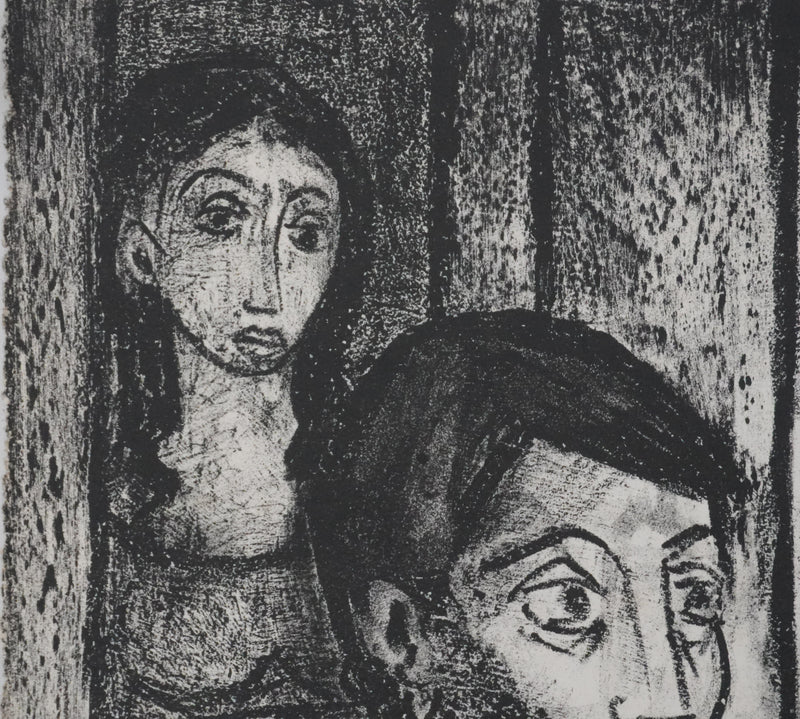 Frédéric LOISEL : Les présents, Lithographie originale signée