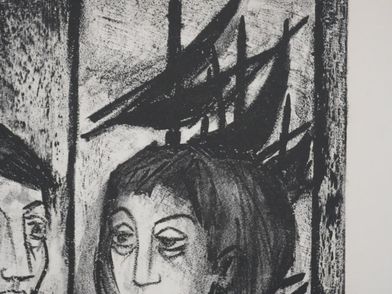 Frédéric LOISEL : Les présents, Lithographie originale signée