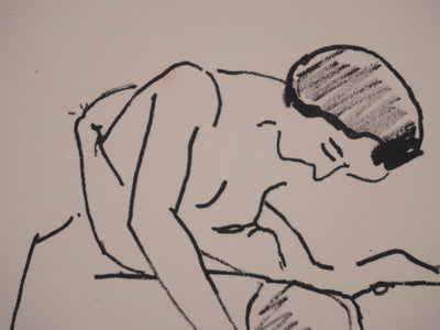 Albert MARQUET : Dans ses bras, Lithographie originale signée