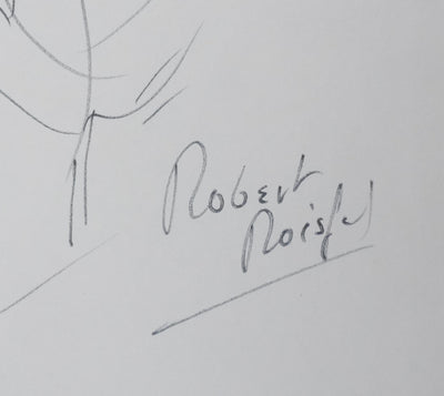 Robert ROISFEL : Les branches silencieuses, Autographe et dessin original signé
