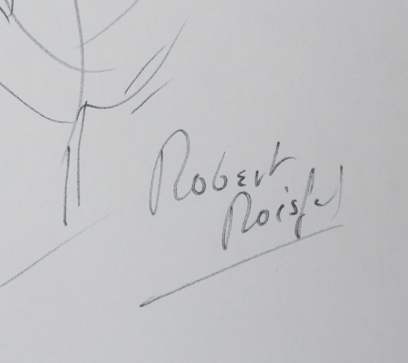 Robert ROISFEL : Les branches silencieuses, Autographe et dessin original signé