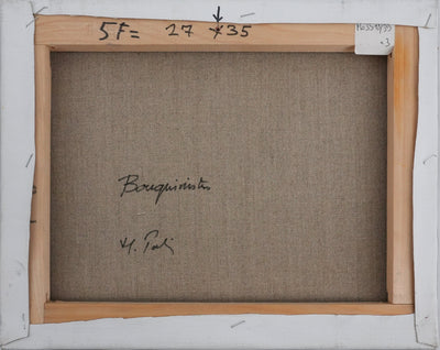 Michel PABOIS : Paris, Les bords de Seine vue sur Notre Dame, Huile sur toile originale signée