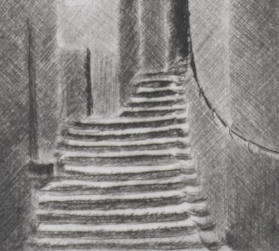 Camille COMBE : Clarté, Gravure originale signée