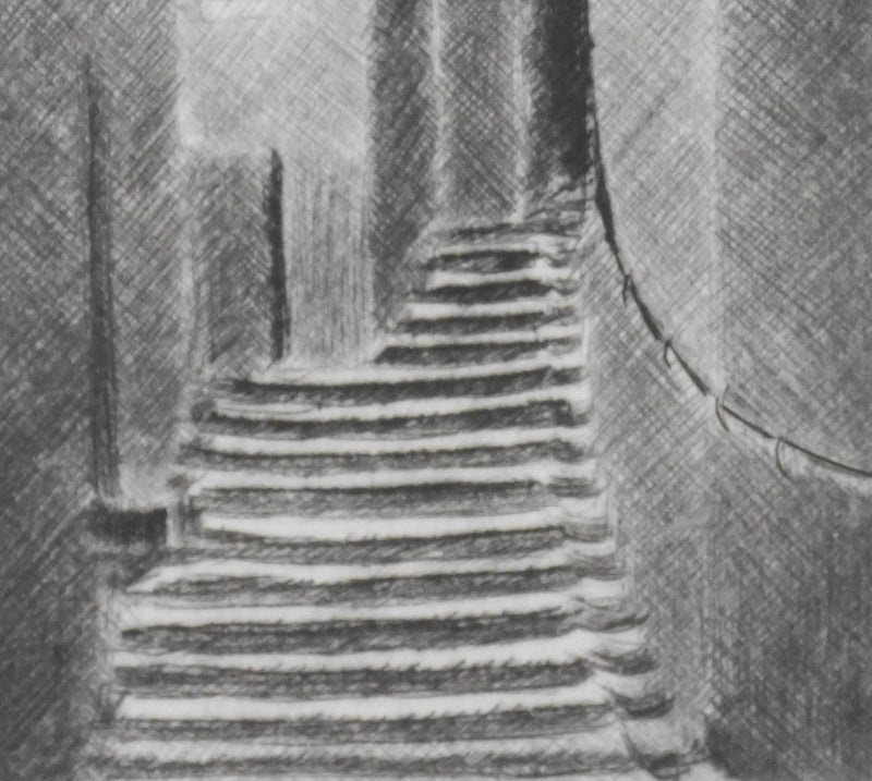 Camille COMBE : Clarté, Gravure originale signée