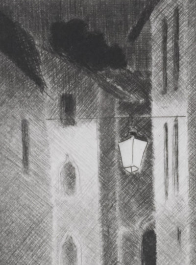 Camille COMBE : Clarté, Gravure originale signée