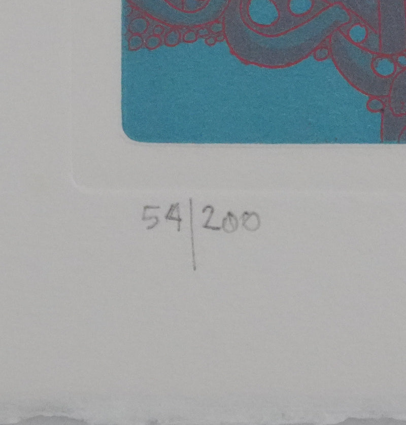 Antonio ANDIVERO : La cathédrale, Gravure originale signée