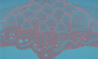 Antonio ANDIVERO : La cathédrale, Gravure originale signée