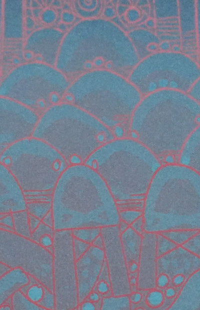 Antonio ANDIVERO : La cathédrale, Gravure originale signée