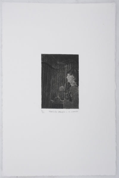 Camille COMBE : Hors du temps, Gravure originale signée