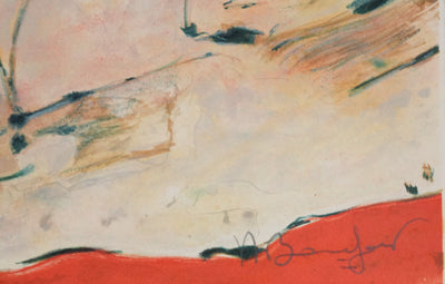 Alain BONNEFOIT : L'attente du modèle, Lithographie originale signée