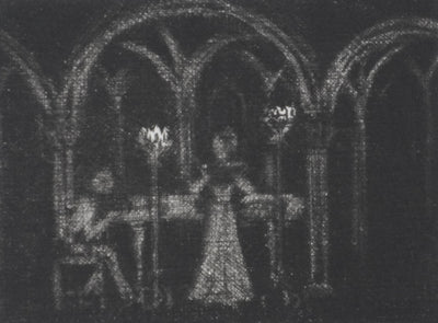 Camille COMBE : Récital, Gravure originale signée