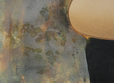 Alain BONNEFOIT : Nu féminin sur le divan, Lithographie originale signée