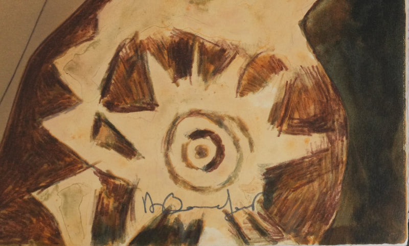 Alain BONNEFOIT : Intimité féminine, Lithographie originale signée