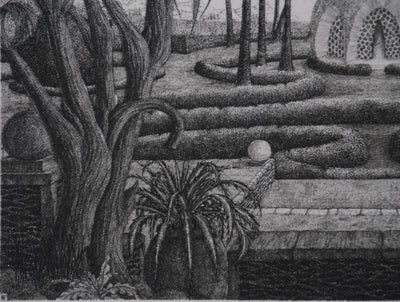 François HOUTIN : Le toucher, Gravure originale signée