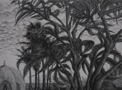 François HOUTIN : Le toucher, Gravure originale signée