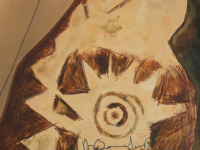 Alain BONNEFOIT : Intimité féminine, Lithographie originale signée