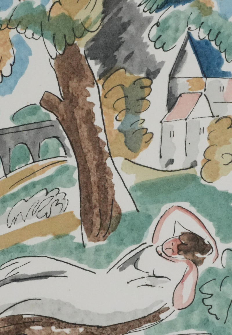 Adolphe FEDER : Sieste sous l&