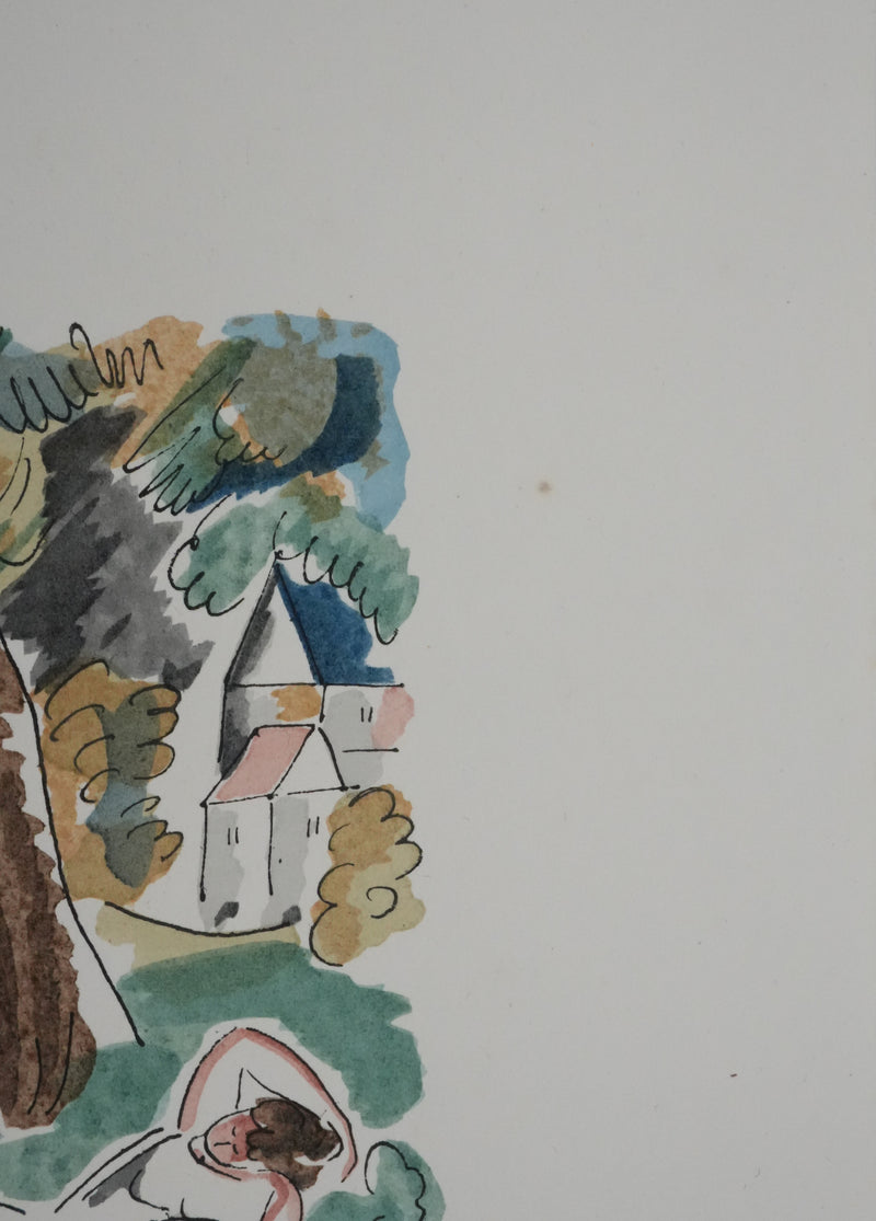 Adolphe FEDER : Sieste sous l&