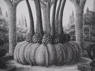 François HOUTIN : Le goût, Gravure originale signée