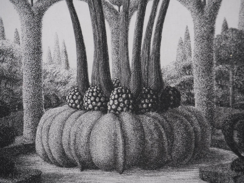 François HOUTIN : Le goût, Gravure originale signée