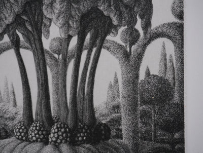 François HOUTIN : Le goût, Gravure originale signée