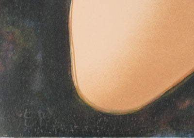 Alain BONNEFOIT : Nu endormie, Lithographie originale signée