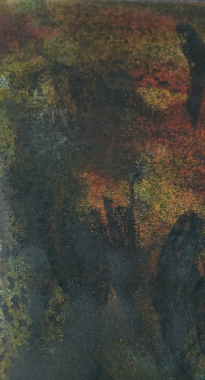 Alain BONNEFOIT : Nu dans l'obscurité, Lithographie originale signée