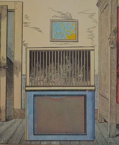 Max ERNST : La chambre des animaux, Lithographie signée