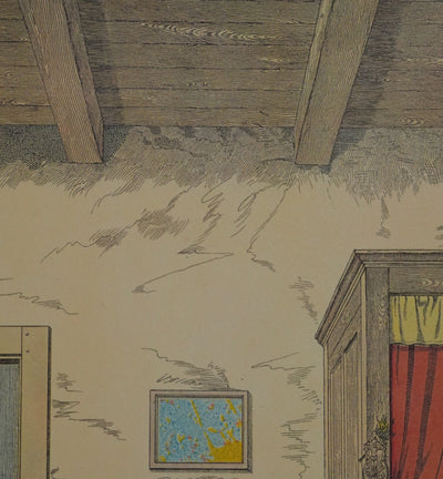 Max ERNST : La chambre des animaux, Lithographie signée
