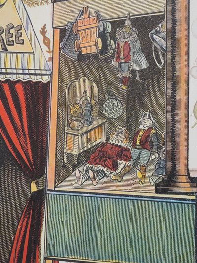 Max ERNST : La foire de Neuilly, Lithographie signée