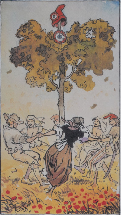 Milo MANARA : Danse phrygienne, Lithographie originale signée