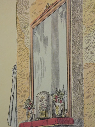 Max ERNST : Le décors du quotidien, Lithographie signée