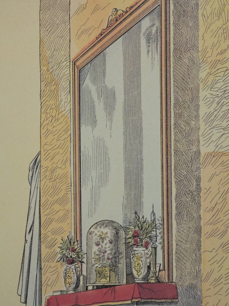 Max ERNST : Le décors du quotidien, Lithographie signée