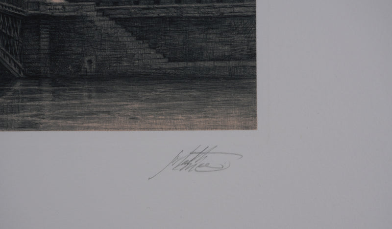 Jean Michel MATHIEUX-MARIE : Paris, Pont de l&