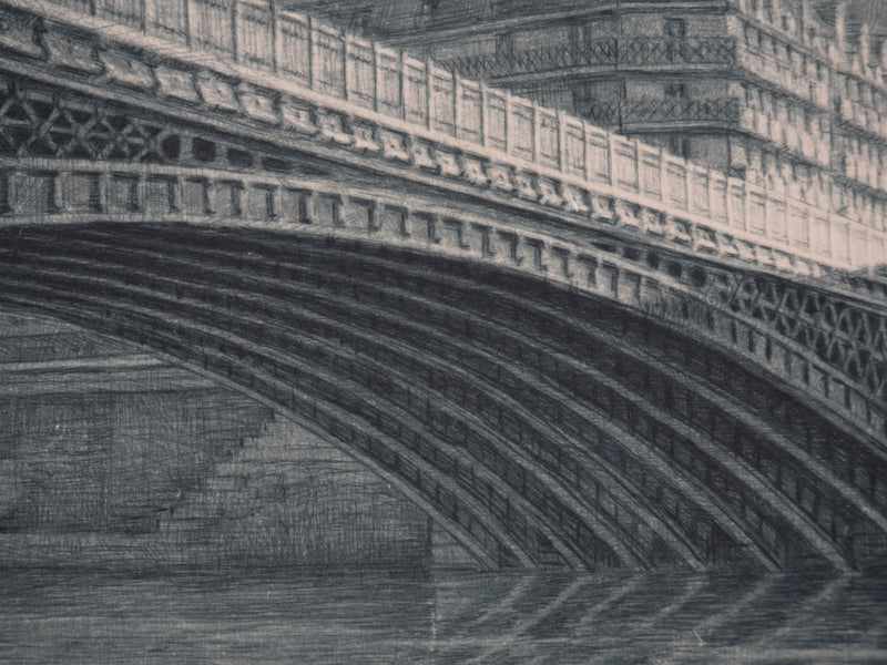 Jean Michel MATHIEUX-MARIE : Paris, Pont de l&