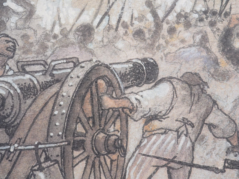Milo MANARA : La prise de la Bastille, Lithographie originale signée