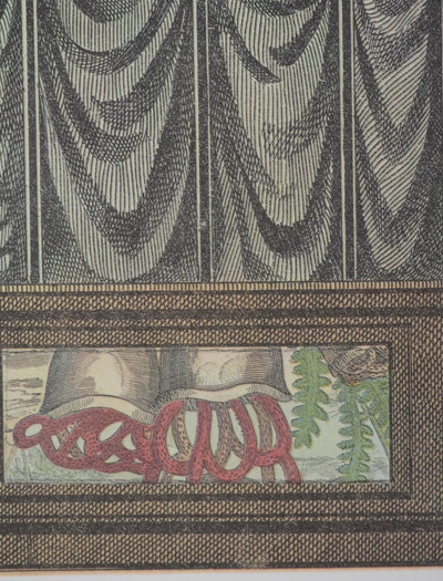 Max ERNST : La boutique d'étoffes, Lithographie signée