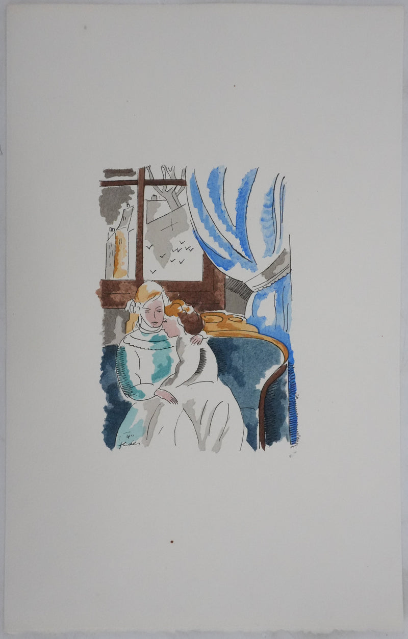 Adolphe FEDER : Enfants à l&