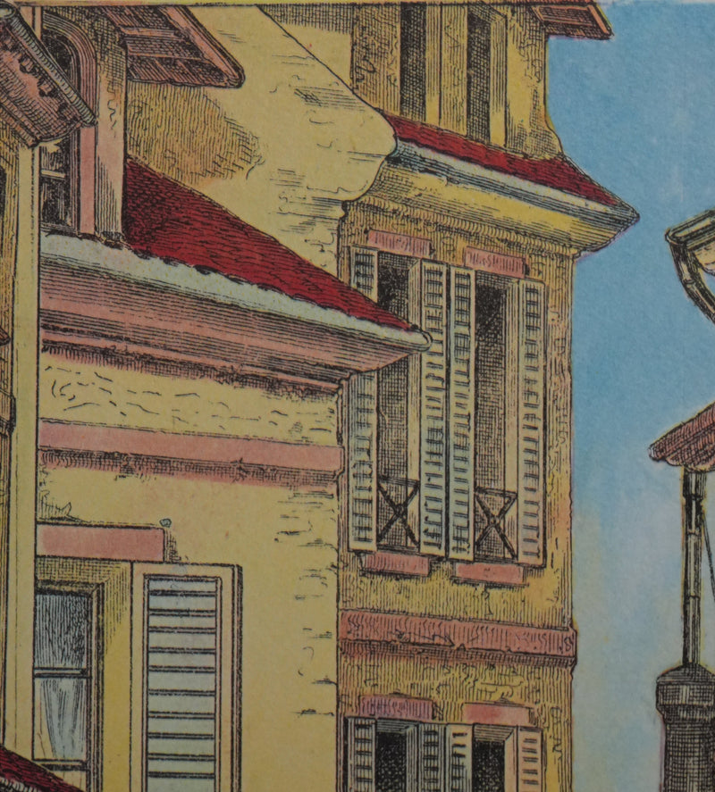 Max ERNST : Petits commerces surréalistes, Lithographie signée