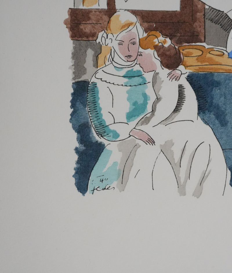 Adolphe FEDER : Enfants à l&