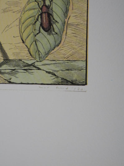 Max ERNST : Métamorphose surréaliste, Lithographie signée