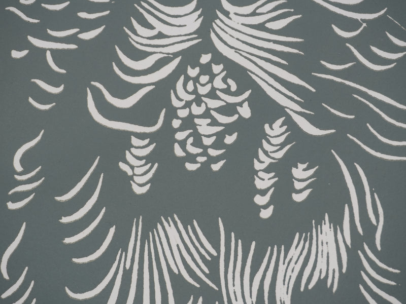 Jacques HEROLD : Algues marines surréalistes (monochrome), Gravure originale signée