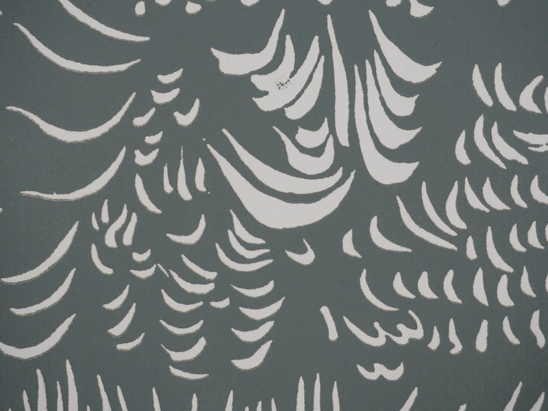 Jacques HEROLD : Algues marines surréalistes (monochrome), Gravure originale signée