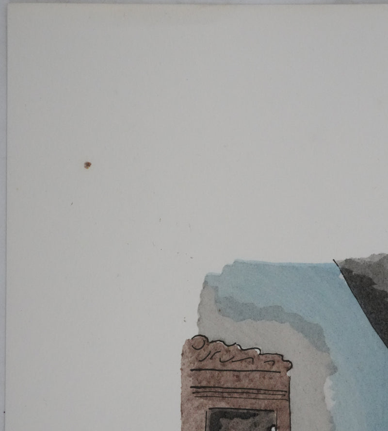 Adolphe FEDER : Le sage, Lithographie originale signée